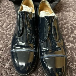 Fratelli Rossetti patent leather oxfords